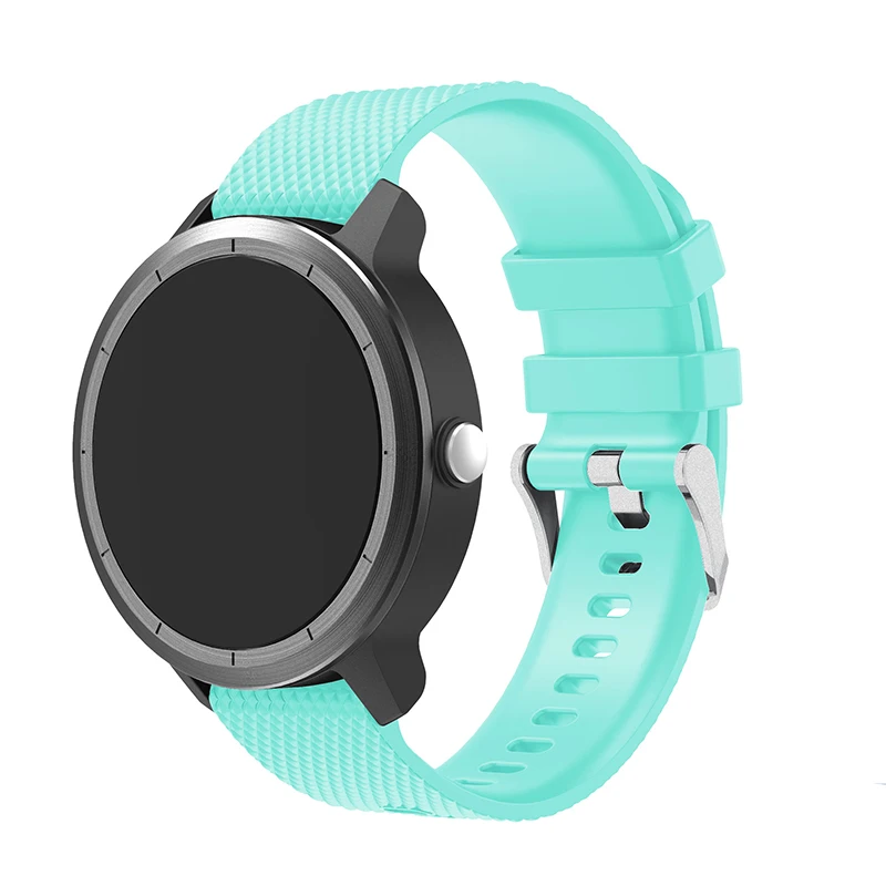 Ремешок силиконовый для смарт-часов Garmin Vivoactive3 /Forerunner 245 645, 20 мм 
Ремешок силиконовый для смарт-часов Garmin Vivoactive3 /Forerunner 245 645, 20 мм
