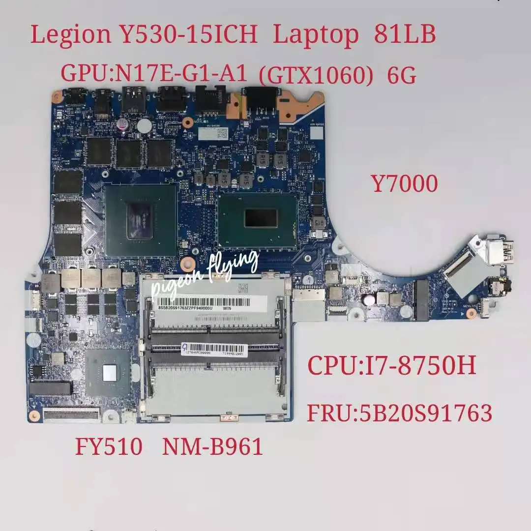 Материнская плата для ноутбука Lenovo легион, CPU: Y530-15ICH GPU:1060 6GB FY510 I7-8750H FRU:5B20S91763 Test Ok
Материнская плата для ноутбука Lenovo легион, CPU: Y530-15ICH GPU:1060 6GB FY510 I7-8750H FRU:5B20S91763 Test Ok