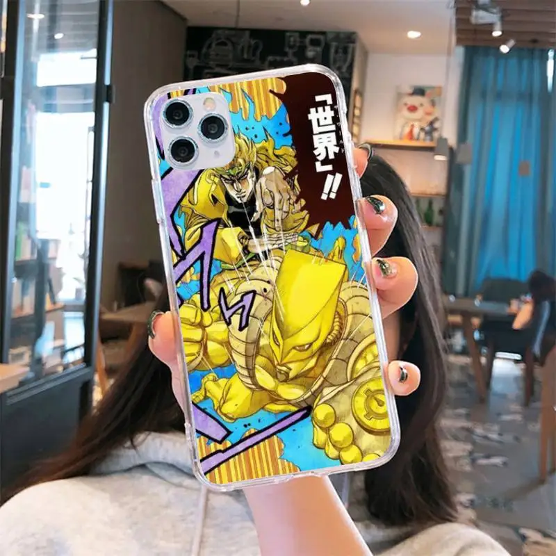 JoJo's Bizarre Adventure JoJo Anime Phone Case Transparent for iPhone 6 7 8 11 12 s mini pro X XS XR MAX Plus cover funda shell
JoJo's Bizarre Adventure JoJo Anime Phone Case Transparent for iPhone 6 7 8 11 12 s mini pro X XS XR MAX Plus cover funda shell