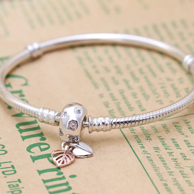 Amaia Valentine's Day Authentic S925 Silver Leaf Chain Clasp Snake Bone Original Bracelet for Women Gift
Amaia Valentine's Day Authentic S925 Silver Leaf Chain Clasp Snake Bone Original Bracelet for Women Gift