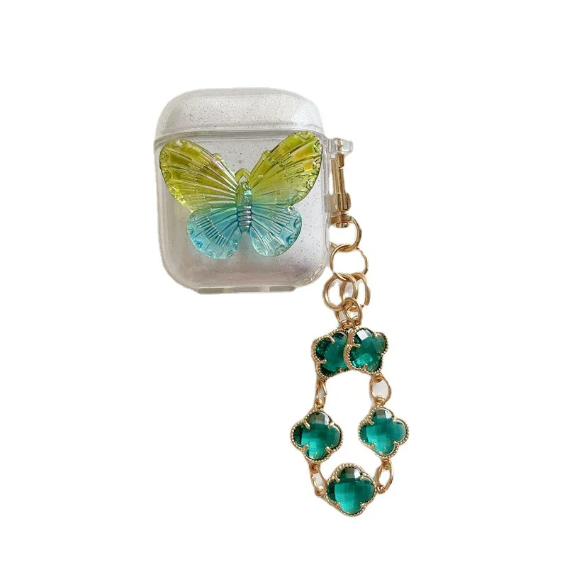 Green Blue Butterfly Clover Pendant Apple AirPods 1 / 2 / 3 Pro Case Cover IPhone Earbuds Accessories Airpod Case Air Pods Case
Green Blue Butterfly Clover Pendant Apple AirPods 1 / 2 / 3 Pro Case Cover IPhone Earbuds Accessories Airpod Case Air Pods Case