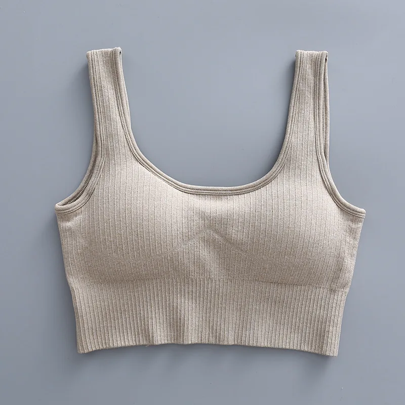 Fitness Yoga Bra Women Workout Sports Braletter Ribbed Running Tops Gym Clothing Female Push Up Padded Bras Tight Sportwear
Fitness Yoga Bra Women Workout Sports Braletter Ribbed Running Tops Gym Clothing Female Push Up Padded Bras Tight Sportwear
