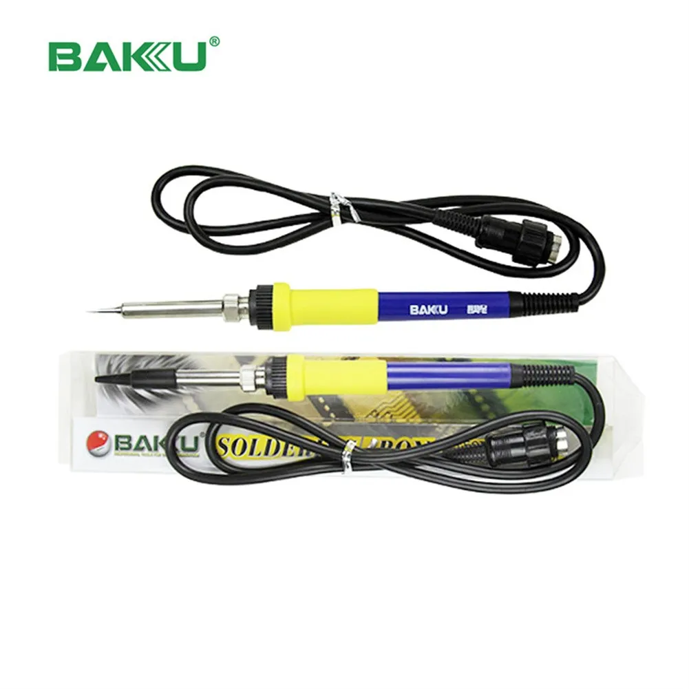 BAKU Electric Soldering Iron Solder Handle Replacement With DIN 5 Pin Female Connector For ESD 878L2 601D 603D Welding Station
BAKU Electric Soldering Iron Solder Handle Replacement With DIN 5 Pin Female Connector For ESD 878L2 601D 603D Welding Station