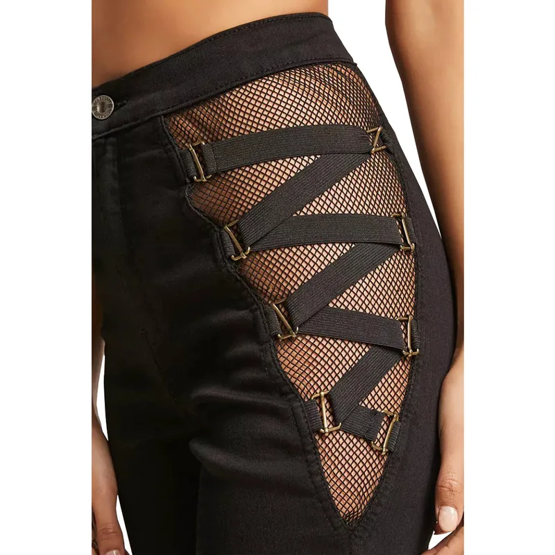 Skinny Pencil Pants Women Bandage Netted Skinny Pants WoMen Fashion Slim Cotton High Quality Denim Pencil Pants
Skinny Pencil Pants Women Bandage Netted Skinny Pants WoMen Fashion Slim Cotton High Quality Denim Pencil Pants