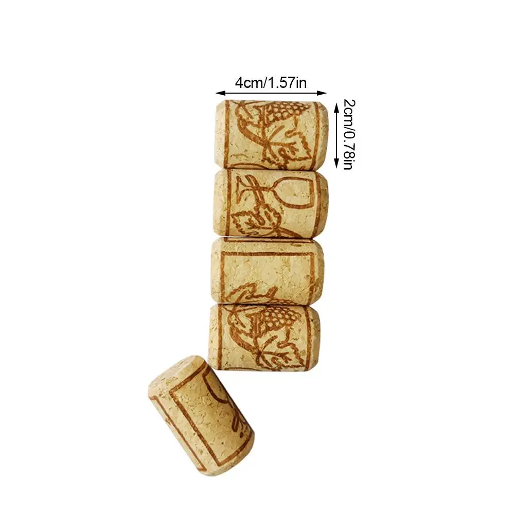 100PCS Wine Corks Reusable Portable Sealing Red Wine Corks Wine Bottle Stoppers Oak Corks For Wine Bottles
100PCS Wine Corks Reusable Portable Sealing Red Wine Corks Wine Bottle Stoppers Oak Corks For Wine Bottles