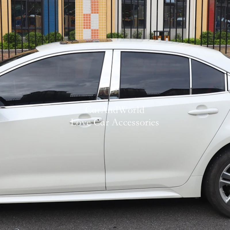 Stainless Steel For Toyota Corolla Altis Levin 2014-2021 Center Pillar Cover Car Window Trims Column Frames Decorate Accessories
Stainless Steel For Toyota Corolla Altis Levin 2014-2021 Center Pillar Cover Car Window Trims Column Frames Decorate Accessories