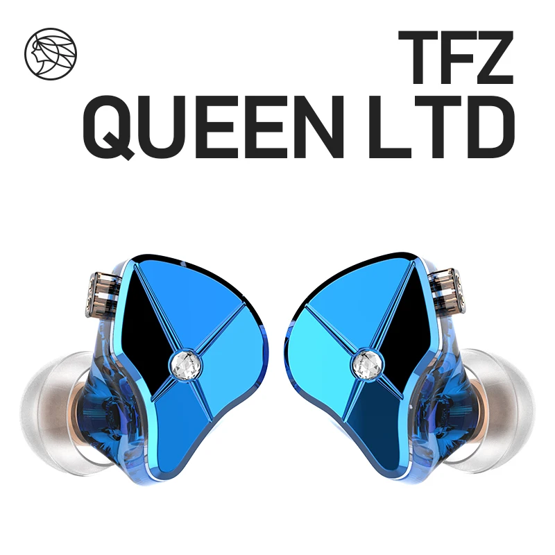 

TFZ QUEEN LTD The Fragrant Zither Stage Earphone 2Pin HIFI Monitor IEM 3.5mm In Ear Sports Dynamic DJ Earbuds Diamond Diaphragm