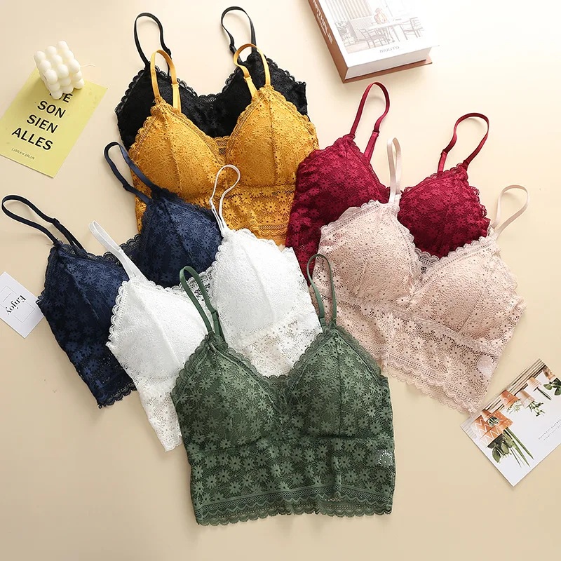 Linbaiway 2022 French Style Push up Bra Women Bralette Fitness Seamless Sexy Lace Wrapped Chest Underwear Bras Lingerie
Linbaiway 2022 French Style Push up Bra Women Bralette Fitness Seamless Sexy Lace Wrapped Chest Underwear Bras Lingerie