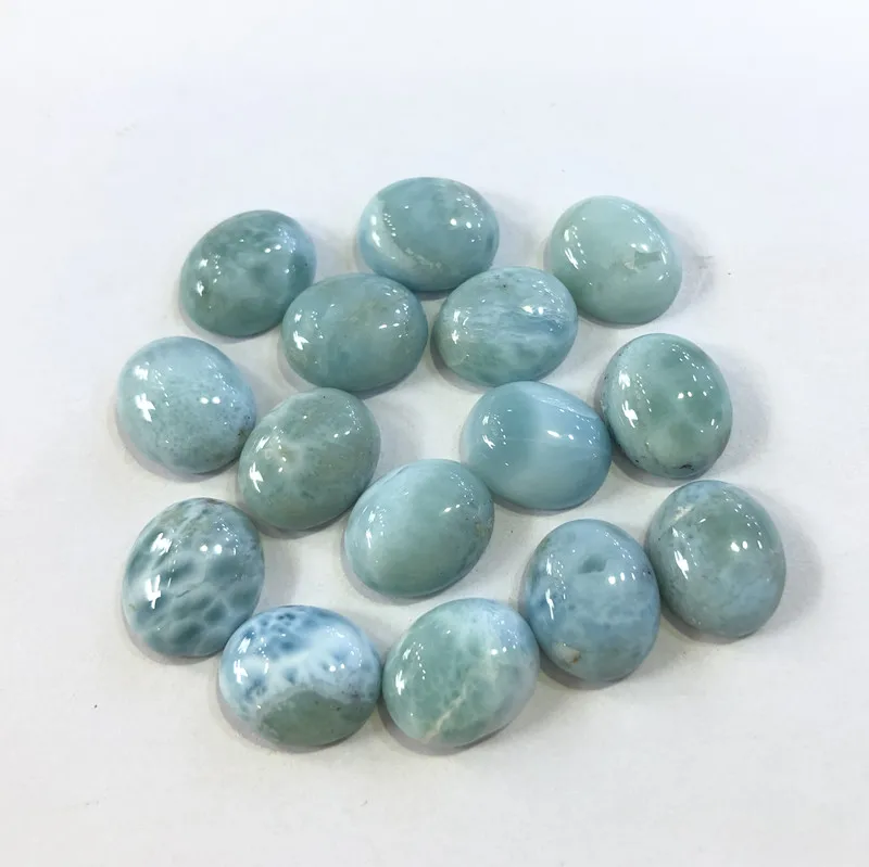 Genuine Dominicana Larimar Gemstone 10x12mm Oval Shape Cabochon Beads For Jewelry Making 2pcs/lot
Genuine Dominicana Larimar Gemstone 10x12mm Oval Shape Cabochon Beads For Jewelry Making 2pcs/lot