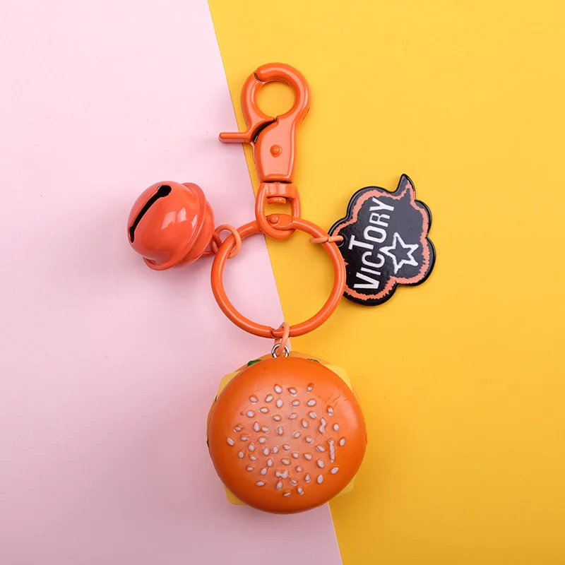Hamburger Sandwich Model Keychain Children's Fun School Bag Pendant Charm Gift Key Ring Keyes Accessories Jewelry Decorations
Hamburger Sandwich Model Keychain Children's Fun School Bag Pendant Charm Gift Key Ring Keyes Accessories Jewelry Decorations