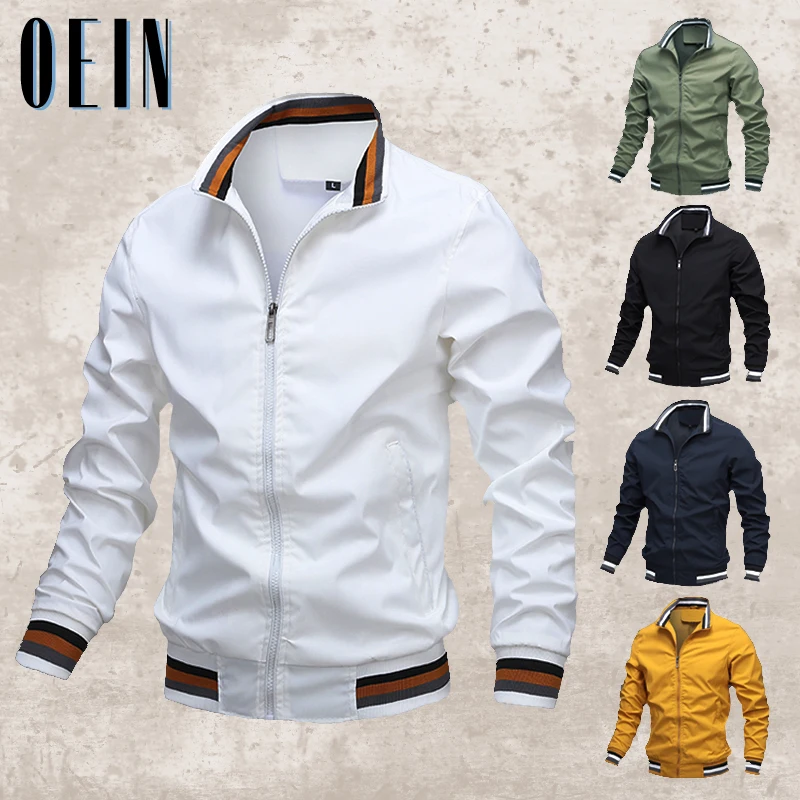 OEIN Mens Fashion Jackets and Coats New Men's Windbreaker Bomber Jacket 2021 Autumn Men Army Cargo Outdoors Clothes Casual Wear
OEIN Mens Fashion Jackets and Coats New Men's Windbreaker Bomber Jacket 2021 Autumn Men Army Cargo Outdoors Clothes Casual Wear