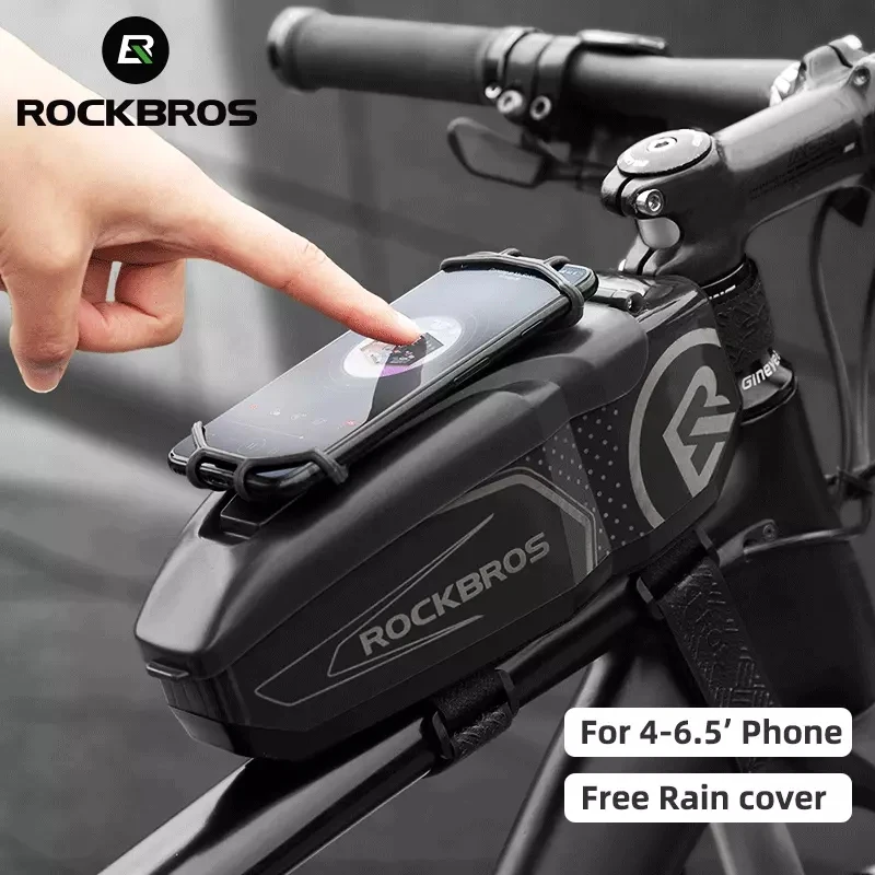ROCKBROS Bicycle Bag Raincover For 4-6.5' Front Phone Bag Special PC Hard Shell With Free Raincover Motorcycle Bike Accessories
ROCKBROS Bicycle Bag Raincover For 4-6.5' Front Phone Bag Special PC Hard Shell With Free Raincover Motorcycle Bike Accessories