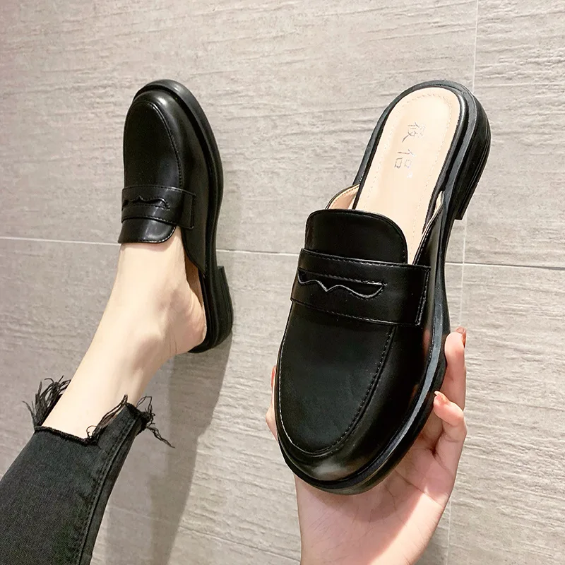 Loafers Shoes Slippers Flat Big Size Slides Low Cover Toe Rome Basic Fabric Rubber PU Hoof Heels Cover Toe Shoes Loafers Ladies'
Loafers Shoes Slippers Flat Big Size Slides Low Cover Toe Rome Basic Fabric Rubber PU Hoof Heels Cover Toe Shoes Loafers Ladies'