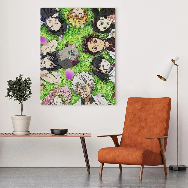 HD Print Modular Picture Demon Slayer Kimetsu No Yaiba Canvas Painting Anime Poster Wall Art Living Room Nordic Home Decor
HD Print Modular Picture Demon Slayer Kimetsu No Yaiba Canvas Painting Anime Poster Wall Art Living Room Nordic Home Decor