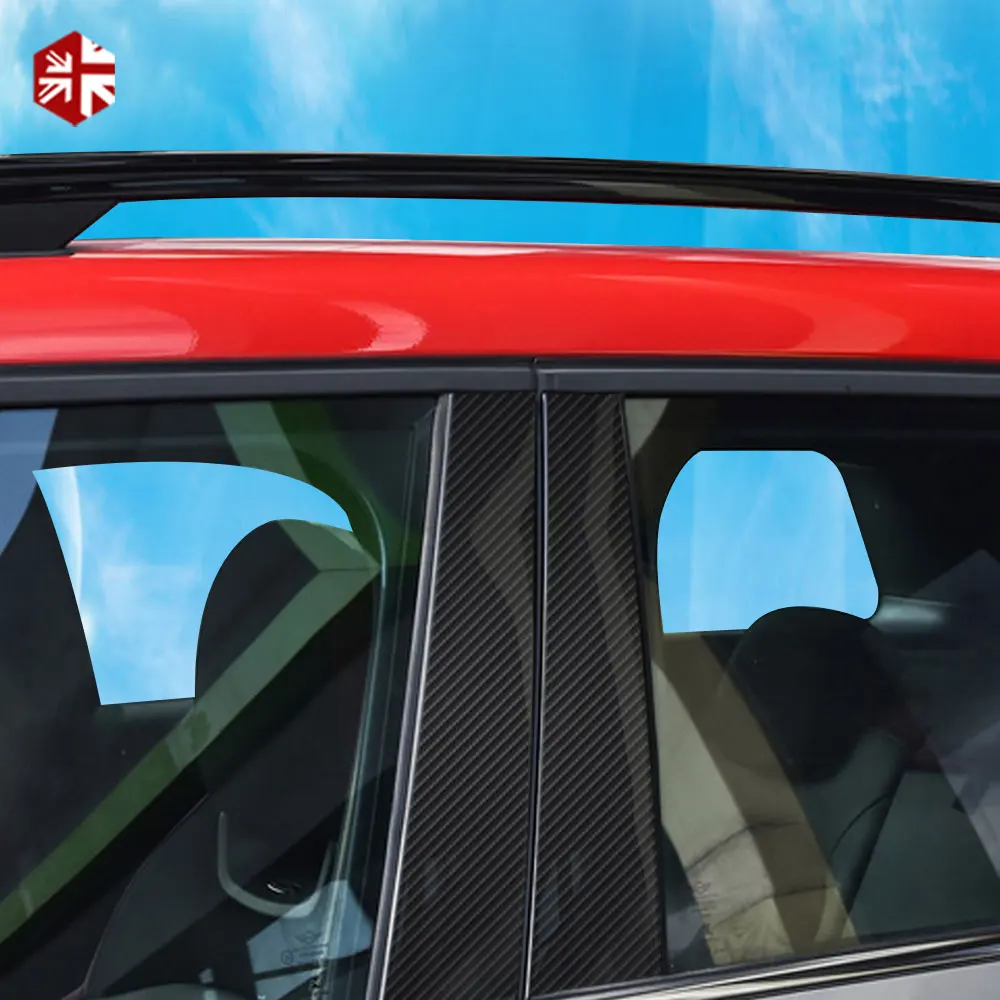 5D Carbon Fiber Vinyl Car Window B-pillars Decorative Trim Sticker Decal For MINI Cooper Countryman F60 Accessories Car Styling
5D Carbon Fiber Vinyl Car Window B-pillars Decorative Trim Sticker Decal For MINI Cooper Countryman F60 Accessories Car Styling