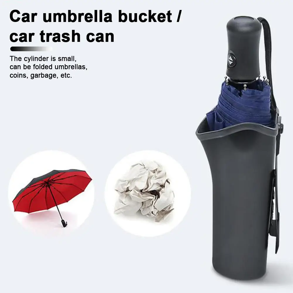 Universal Auto Umbrella Storage Waterproof Multi-function Bucket Storage Durable Pouch Car Trash Can Umbrella Storage Organizer
Universal Auto Umbrella Storage Waterproof Multi-function Bucket Storage Durable Pouch Car Trash Can Umbrella Storage Organizer