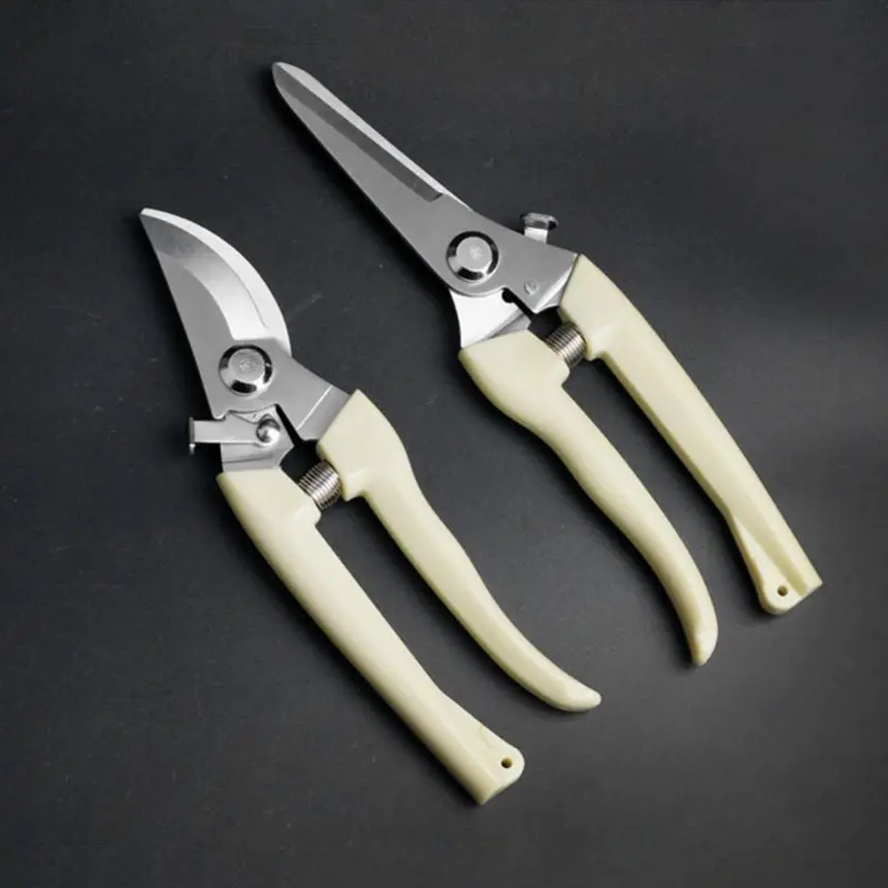 Pruner Tree Cutter Gardening Pruning Shear Scissor Stainless Steel Cutting Home Tools Anti-slip Drop Ship
Pruner Tree Cutter Gardening Pruning Shear Scissor Stainless Steel Cutting Home Tools Anti-slip Drop Ship