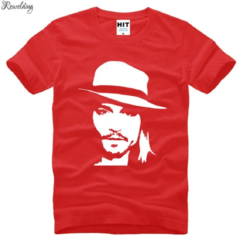 New Summer Style Johnny Depp T Shirts Men Cotton Short Sleeve Johnny Depp Printed Men's T-Shirt Fashion Male Fans Tops Tees Hot
New Summer Style Johnny Depp T Shirts Men Cotton Short Sleeve Johnny Depp Printed Men's T-Shirt Fashion Male Fans Tops Tees Hot