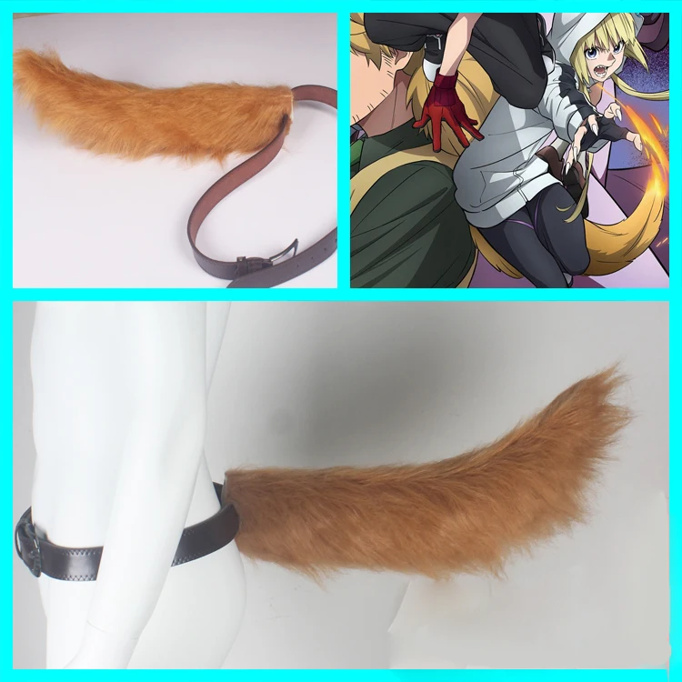 NEW Anime Kemono Jihen Kon Plush Animal Fox & Wolf Brown Tail Halloween Simulation Costume Cosplay Party Accessories Props
NEW Anime Kemono Jihen Kon Plush Animal Fox & Wolf Brown Tail Halloween Simulation Costume Cosplay Party Accessories Props