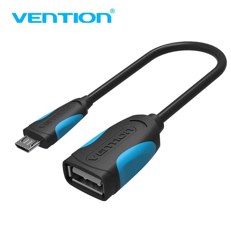 Адаптер Vention OTG с Micro USB на 2 0 конвертер кабель для Android Samsung Galaxy Xiaomi планшетов ПК