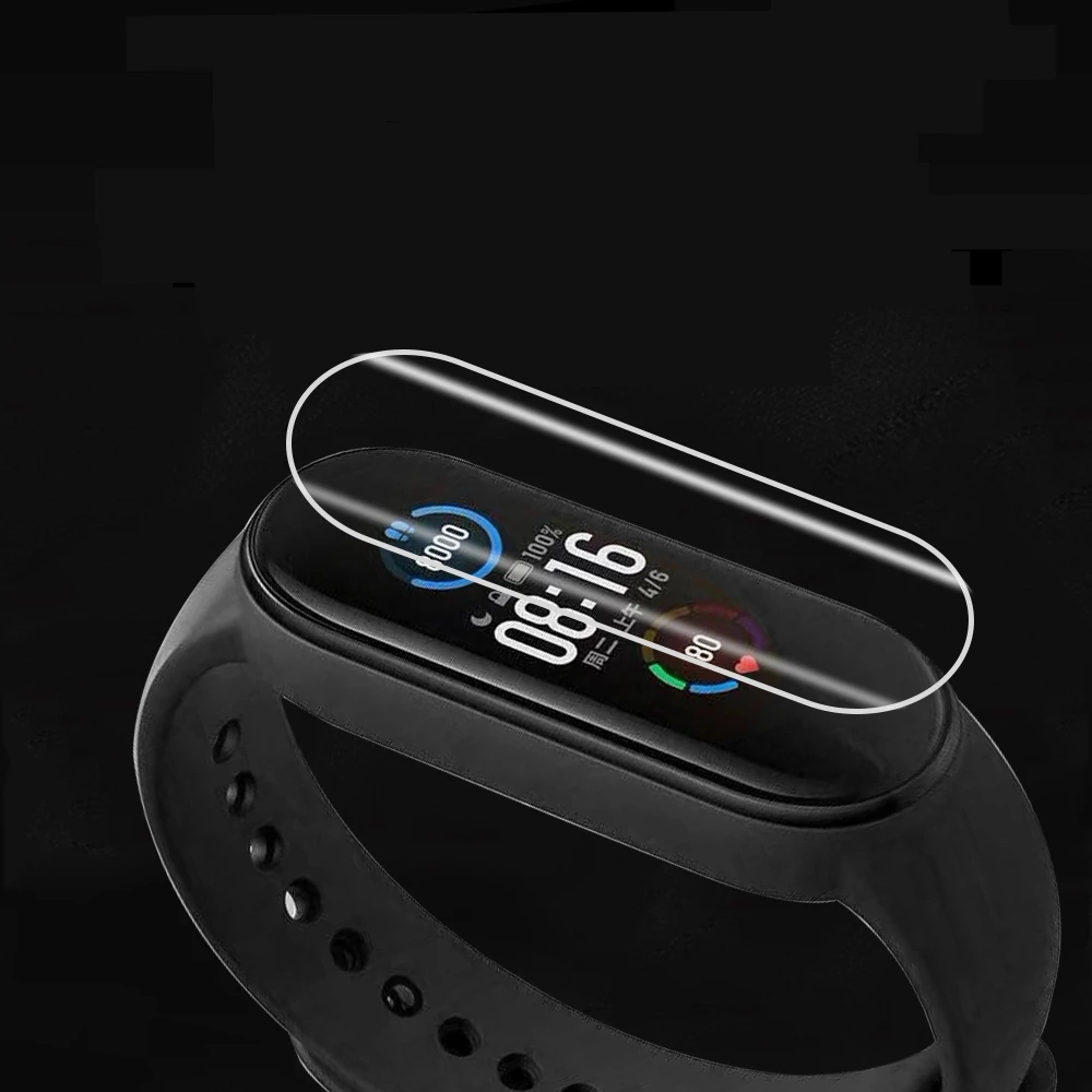 Гидрогелевые мягкие Защитные пленки для Xiaomi Mi Band 5 4 3 2 защитная пленка аксессуары