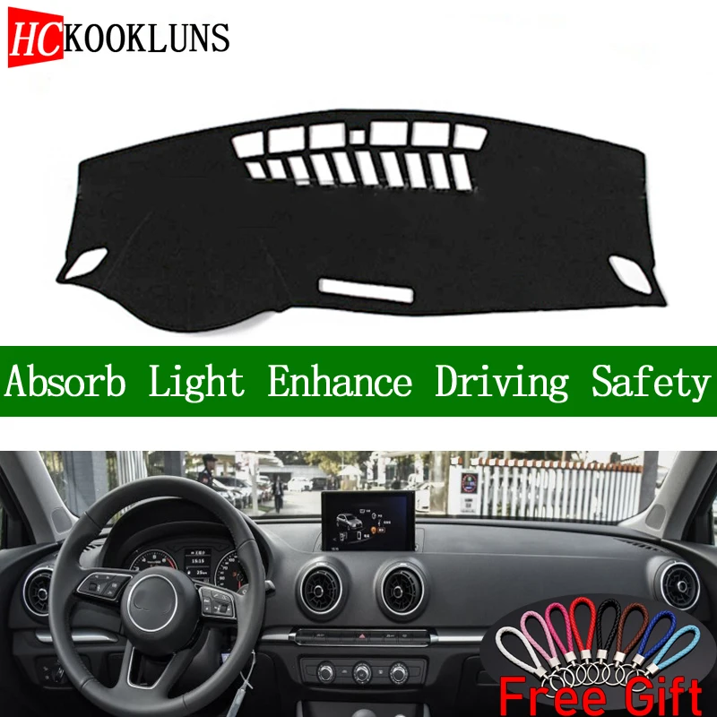 For AUDI A3 S3 2014 2015 2016 2017-2019 Dashboard Cover Sun Shade Dash Mat Pad Carpet Car Stickers Interior Accessories
For AUDI A3 S3 2014 2015 2016 2017-2019 Dashboard Cover Sun Shade Dash Mat Pad Carpet Car Stickers Interior Accessories