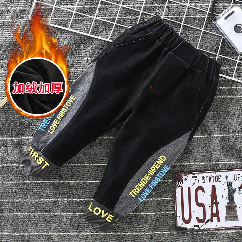 Baby boys pants 2-7 years old long trousers Korean spring and autumn kids jeans trousers toddler boy pants Printed letters
Baby boys pants 2-7 years old long trousers Korean spring and autumn kids jeans trousers toddler boy pants Printed letters