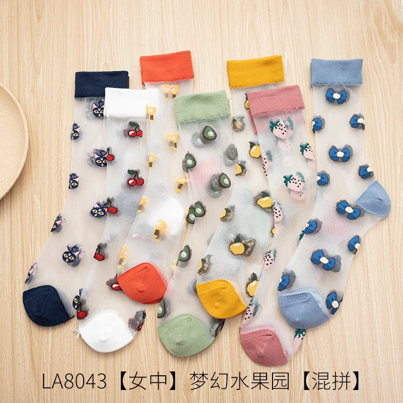 Hyrax Цветочные Носки эластичные носки Хрустальное стекло шелк ультратонкие кружева литературная распродажа прозрачные короткие носки
Hyrax Цветочные Носки эластичные носки Хрустальное стекло шелк ультратонкие кружева литературная распродажа прозрачные короткие носки