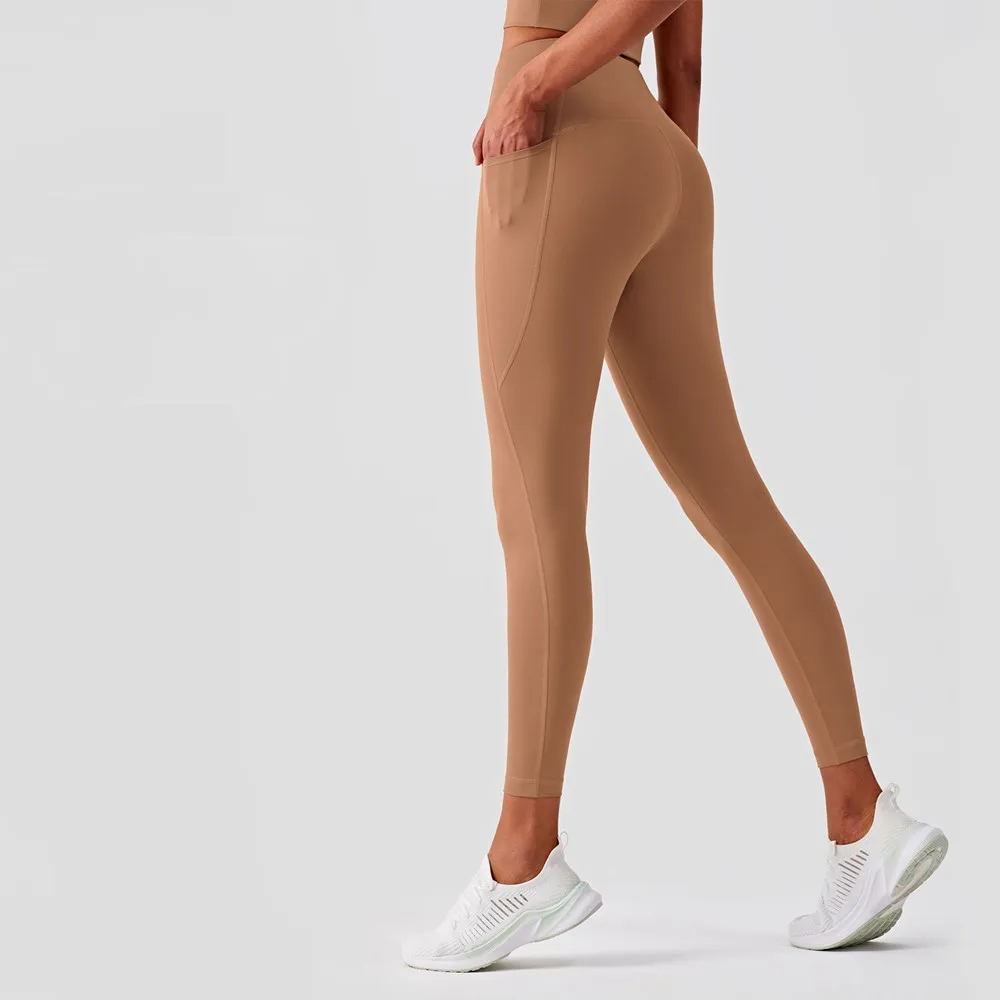 Double-sided Nylon Workout Sport Yoga Pants High Waist Push Hip Running Legging Women Naked Feel Gym Fitness Legging With Pocket
Double-sided Nylon Workout Sport Yoga Pants High Waist Push Hip Running Legging Women Naked Feel Gym Fitness Legging With Pocket