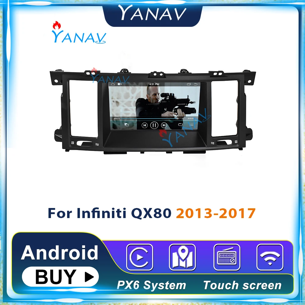 2 din Android автомобильный авто автомобиль Tesla типа стерео для Infiniti QX80 2013-2017 Радио мультимедийный плеер для автомобиля GPS Навигация DVD плеер
2 din Android автомобильный авто автомобиль Tesla типа стерео для Infiniti QX80 2013-2017 Радио мультимедийный плеер для автомобиля GPS Навигация DVD плеер