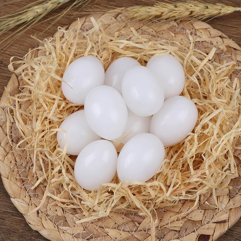 10PCS Fake Eggs Plastic Pigeon Egg Solid Pigeon Fake Egg Pigeon Hatching Supplies 2.5cm x 3.5cm
10PCS Fake Eggs Plastic Pigeon Egg Solid Pigeon Fake Egg Pigeon Hatching Supplies 2.5cm x 3.5cm