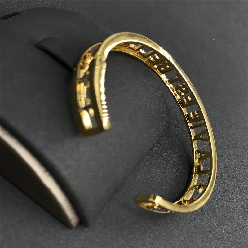 popzone s925 sterling silver new golden yellow hollow letter open bracelet women French light luxury bohemian style jewelry gift
popzone s925 sterling silver new golden yellow hollow letter open bracelet women French light luxury bohemian style jewelry gift