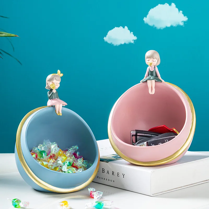 Bubble girl porch key collection plate candy box ornaments home decoration girl room gifts ornaments resin embellishments
Bubble girl porch key collection plate candy box ornaments home decoration girl room gifts ornaments resin embellishments