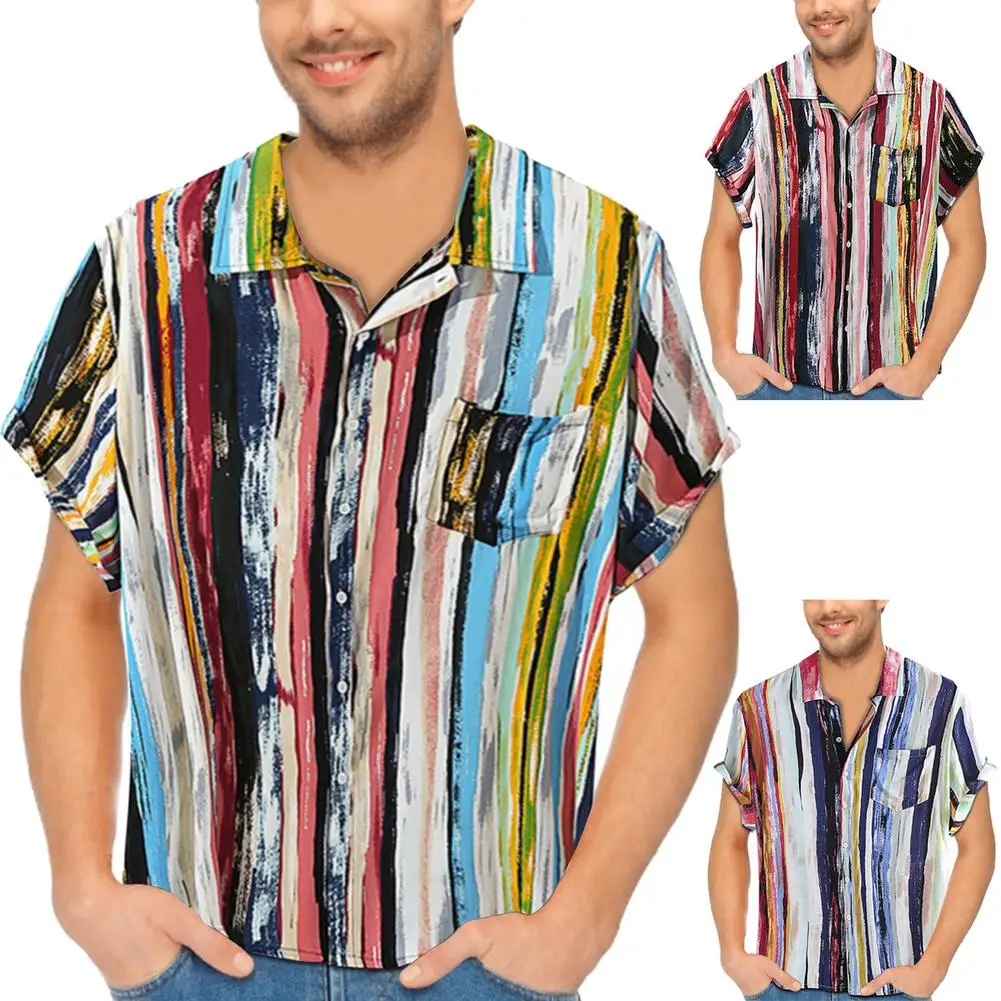 Fashion fire flower print Hawaiian shirt men 2021 summer new short-sleeved beach shirt men's holiday party vacation clothing
Fashion fire flower print Hawaiian shirt men 2021 summer new short-sleeved beach shirt men's holiday party vacation clothing