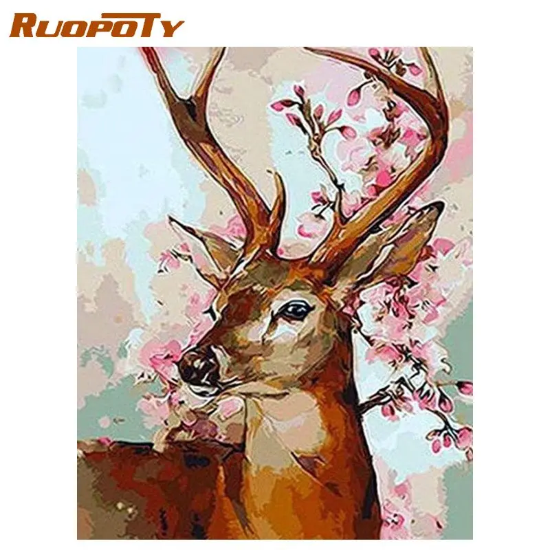 RUOPOTY Diamond Embroidery Deer Full Square Rhinestone Kit New Arrival Diamond Painting Animal Mosaic Flower Handicraft Wall Art
RUOPOTY Diamond Embroidery Deer Full Square Rhinestone Kit New Arrival Diamond Painting Animal Mosaic Flower Handicraft Wall Art