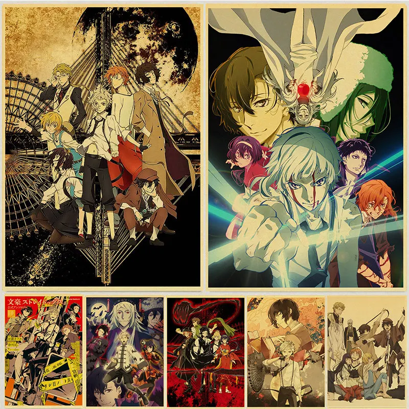 Living Room Home Art Decor Japanese Anime Bungo Stray Dogs One Piece Retro Poster Canvas Painting Wall Art Prints Wall Pictures
Living Room Home Art Decor Japanese Anime Bungo Stray Dogs One Piece Retro Poster Canvas Painting Wall Art Prints Wall Pictures