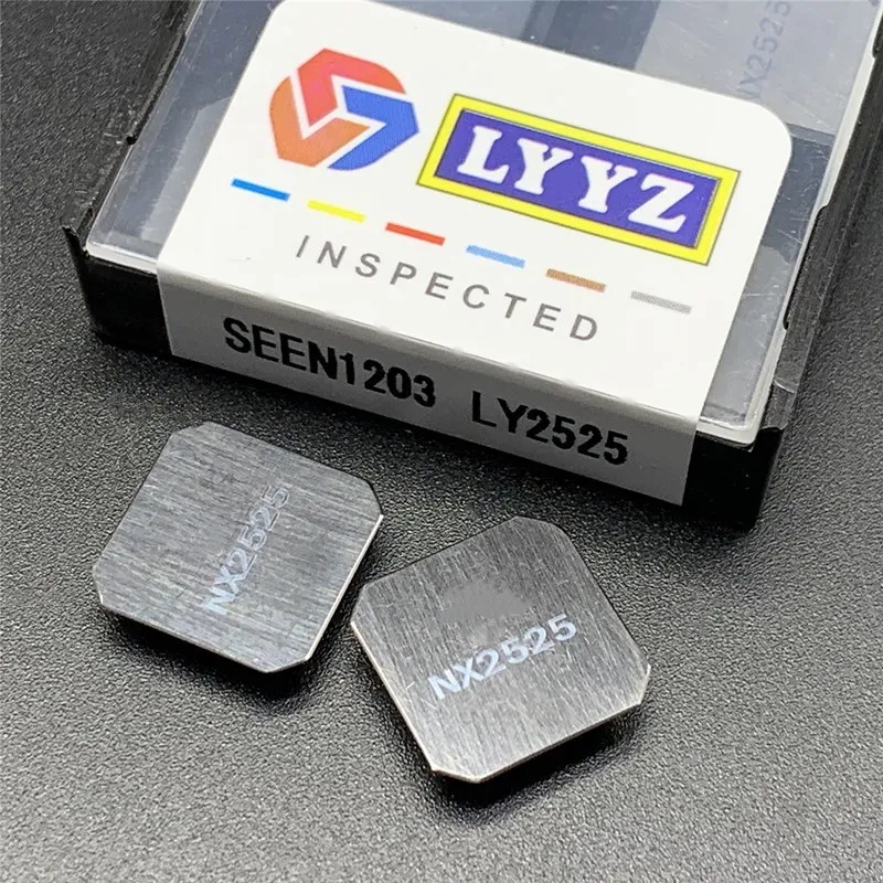 SEEN1203 LY2525 CNC Blade Wear-resistant High Toughness Cutting Tool Mini CNC Carbide Inserts Lathe Turning Tool
SEEN1203 LY2525 CNC Blade Wear-resistant High Toughness Cutting Tool Mini CNC Carbide Inserts Lathe Turning Tool