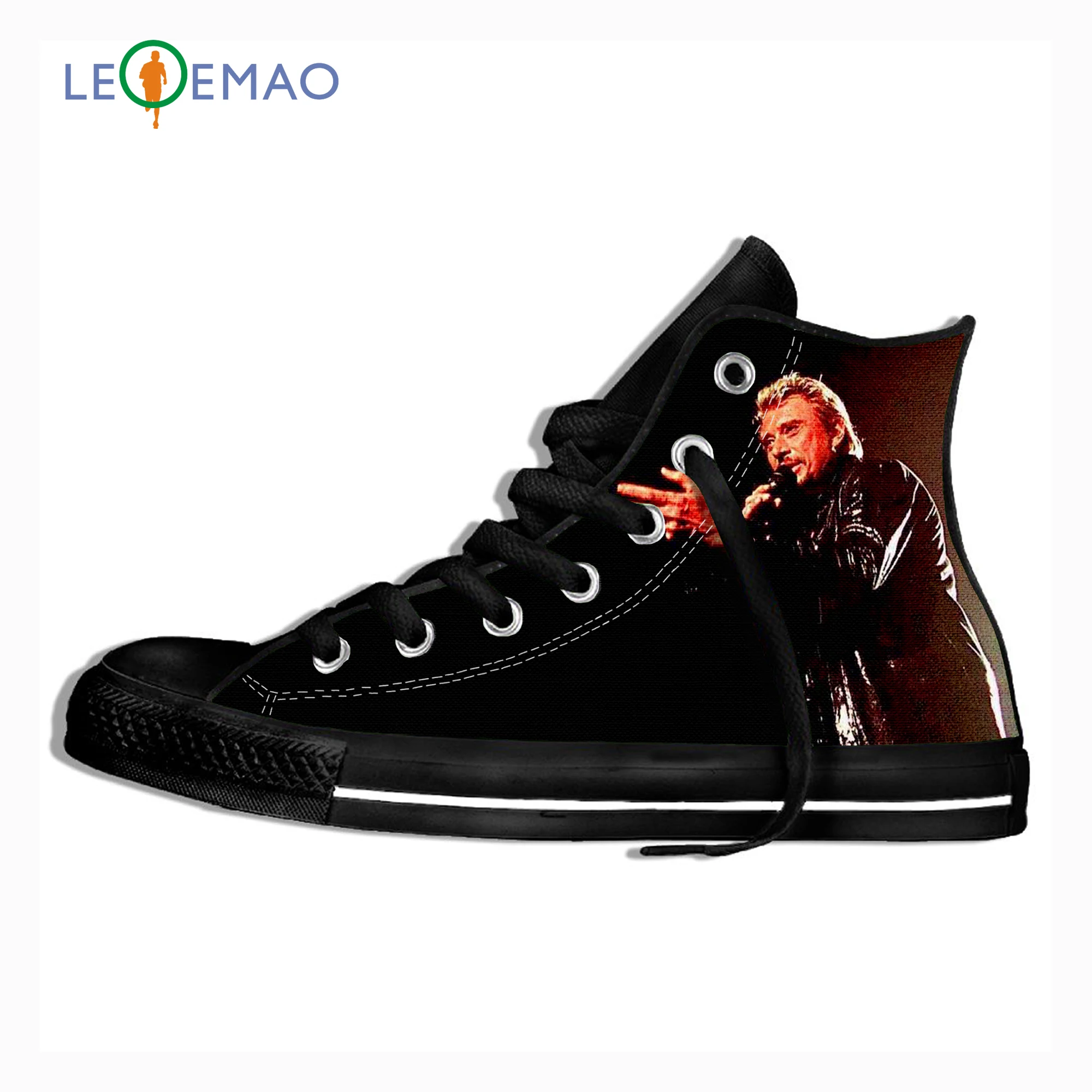 Men French Elvis Presley Fans Print Shoes Black Mens High Tops Johnny Hallyday Canvas Shoes for Men Flats Shoes for Men Shoe
Men French Elvis Presley Fans Print Shoes Black Mens High Tops Johnny Hallyday Canvas Shoes for Men Flats Shoes for Men Shoe