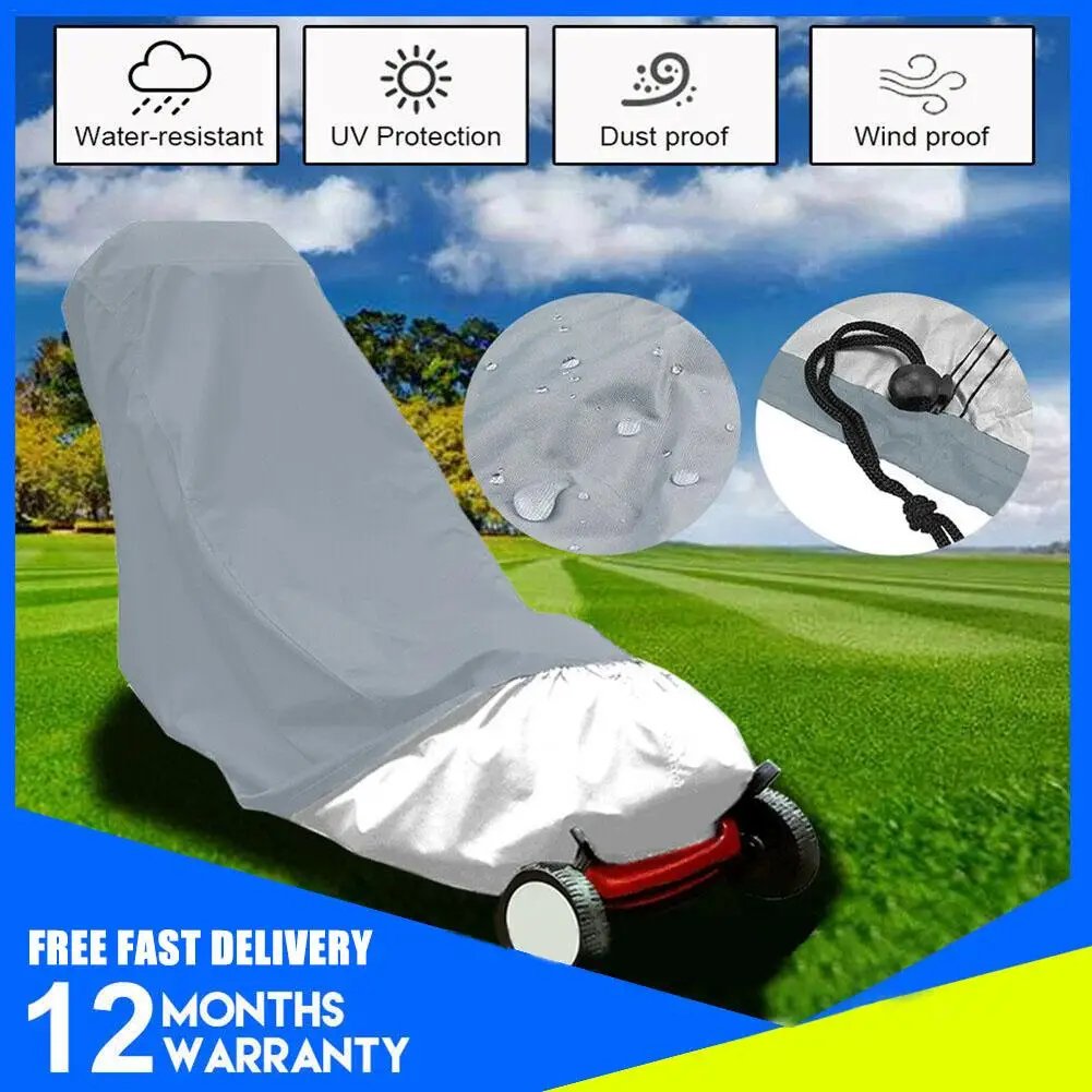Waterproof Polyester Lawn Mower Cover Anti-UV Dust Rain Proof Sunshade Cloth Outdoor Sunblock Shade Greenhouse Lawn Mower Cover
Waterproof Polyester Lawn Mower Cover Anti-UV Dust Rain Proof Sunshade Cloth Outdoor Sunblock Shade Greenhouse Lawn Mower Cover