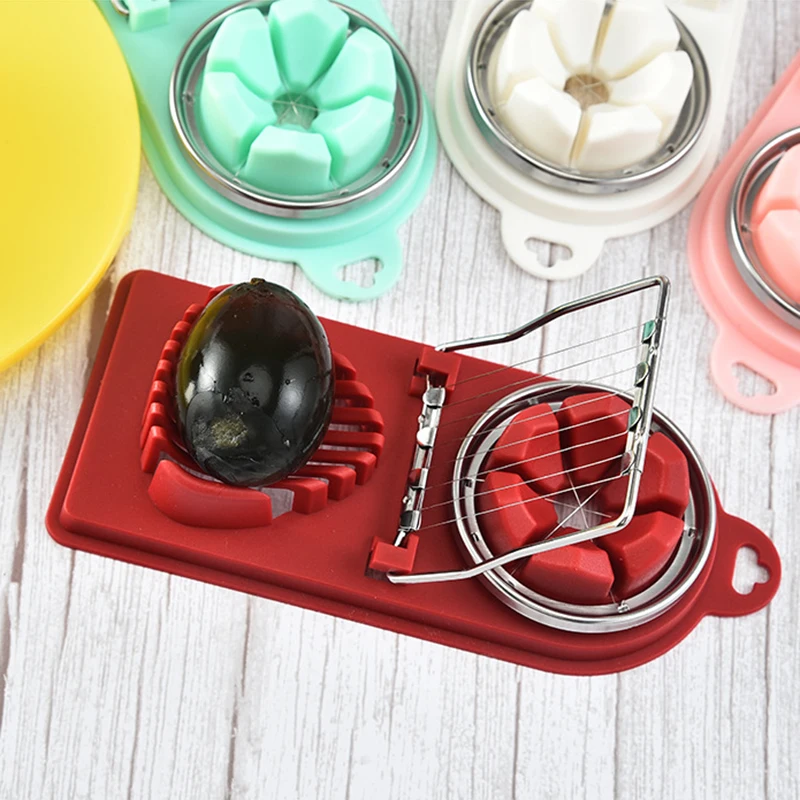 Multifunctional Egg Cutter Stainless Steel Egg Slicer Sectioner Cutter Mold Flower-Shape Luncheon Meat Cutter Kitchen Gadgets
Multifunctional Egg Cutter Stainless Steel Egg Slicer Sectioner Cutter Mold Flower-Shape Luncheon Meat Cutter Kitchen Gadgets
