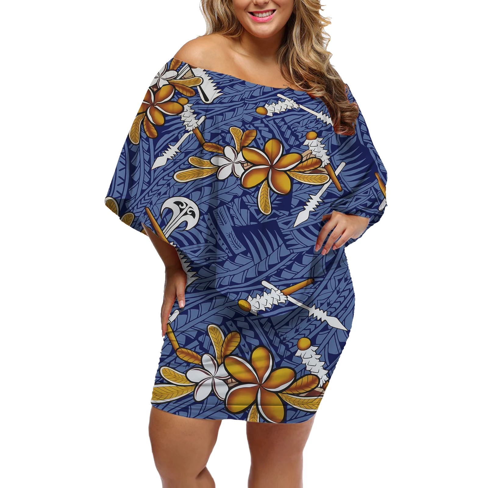 Hawaii Hibiscus Polynesian Printed Women Party Dresses Plus Size Shirt Ruffle Off Shoulder Party Sexy Bodycon Dress
Hawaii Hibiscus Polynesian Printed Women Party Dresses Plus Size Shirt Ruffle Off Shoulder Party Sexy Bodycon Dress