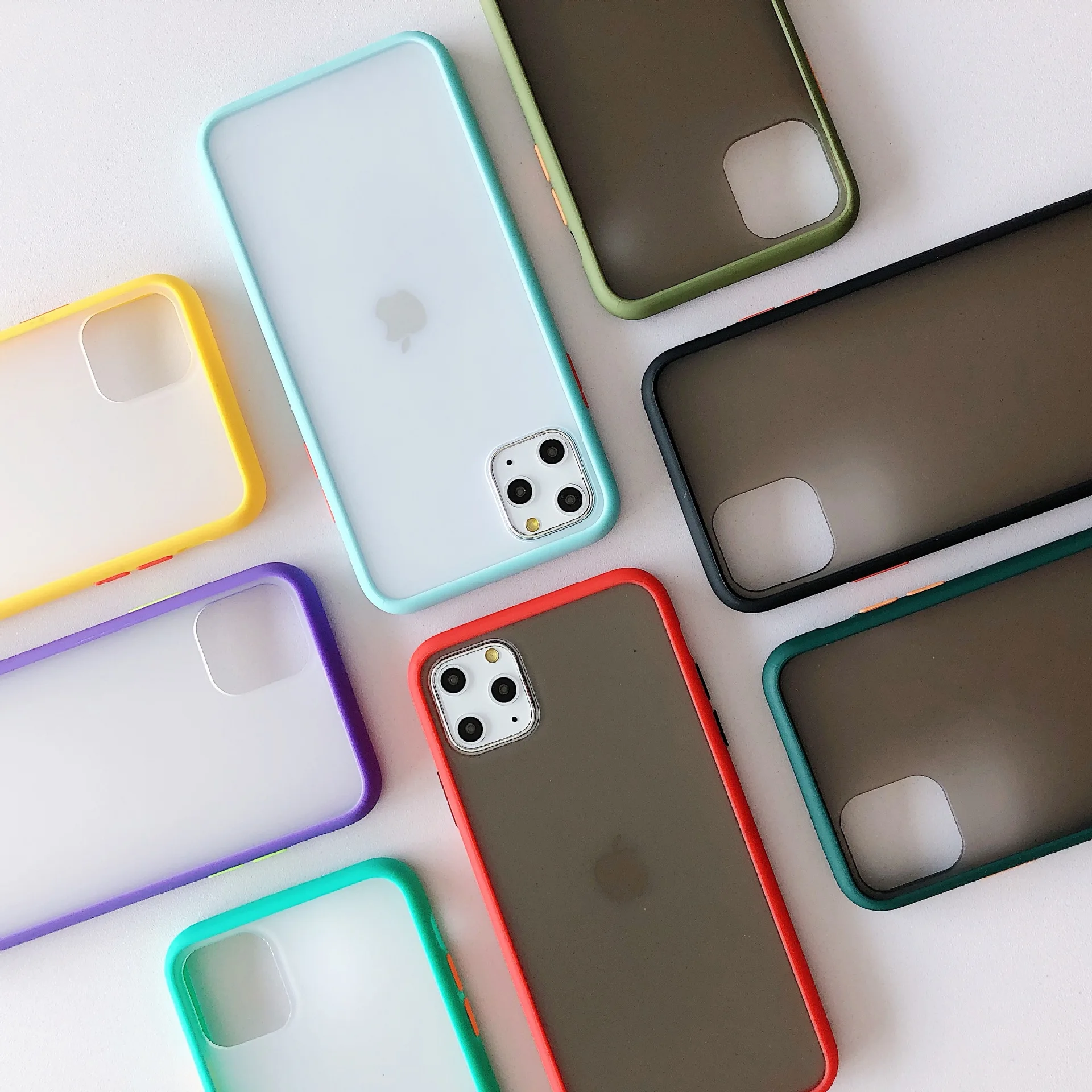 Camera Lens Protection Phone Case on For iPhone 11 12 Pro Max 8 7 6 6s Plus Xr XsMax X Xs SE 2020 10 Color Soft Back Cover
Camera Lens Protection Phone Case on For iPhone 11 12 Pro Max 8 7 6 6s Plus Xr XsMax X Xs SE 2020 10 Color Soft Back Cover
