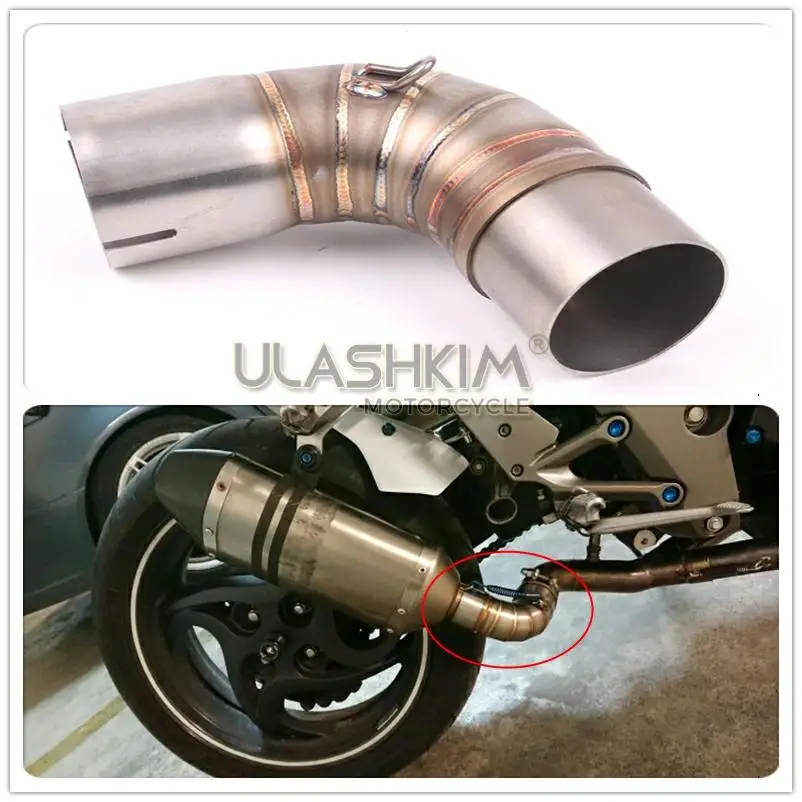 E-mark Motorcycle Full System Exhaust Muffler Esape Middle Link Pipe Slip On For Honda CB1000R CB 1000R 2010 2011 2012
E-mark Motorcycle Full System Exhaust Muffler Esape Middle Link Pipe Slip On For Honda CB1000R CB 1000R 2010 2011 2012