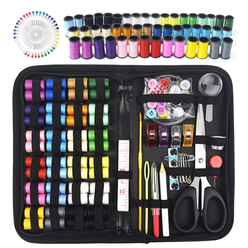 Sewing Kits DIY Multi-Function Set For Hand Sewing Box Quilting Stitching Embroidery Thread Sewing Accessories Home Sewing Kits
Sewing Kits DIY Multi-Function Set For Hand Sewing Box Quilting Stitching Embroidery Thread Sewing Accessories Home Sewing Kits
