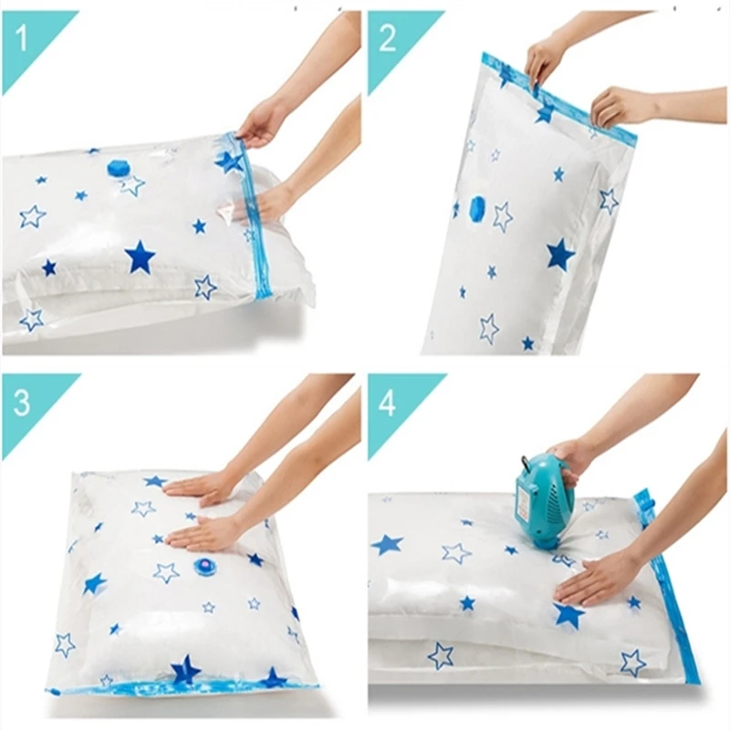 Vacuum Compression Bag Quilt Storage Finishing Bag Moisture-proof Dust-proof Clothes Storage Bag Closet Finisher Compression Bag
Vacuum Compression Bag Quilt Storage Finishing Bag Moisture-proof Dust-proof Clothes Storage Bag Closet Finisher Compression Bag