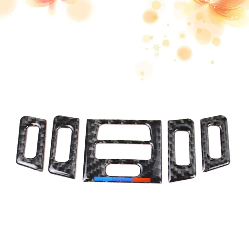 1 Set Carbon Fiber Car Air Outlet Modification Accessories Replacement Car Center Console Sticker Air Outlet Trim Cover Sticker
1 Set Carbon Fiber Car Air Outlet Modification Accessories Replacement Car Center Console Sticker Air Outlet Trim Cover Sticker