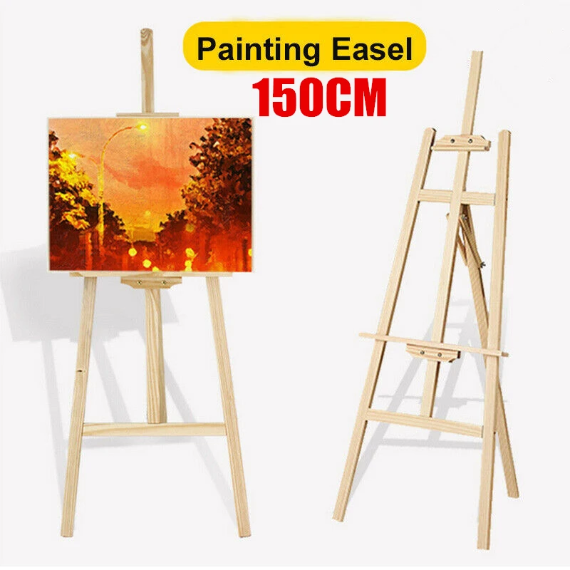 150cm A4/A3 Size Table Desk Top Display Pine Wood Artist Art Easel Craft Wooden For Party Decoration
150cm A4/A3 Size Table Desk Top Display Pine Wood Artist Art Easel Craft Wooden For Party Decoration