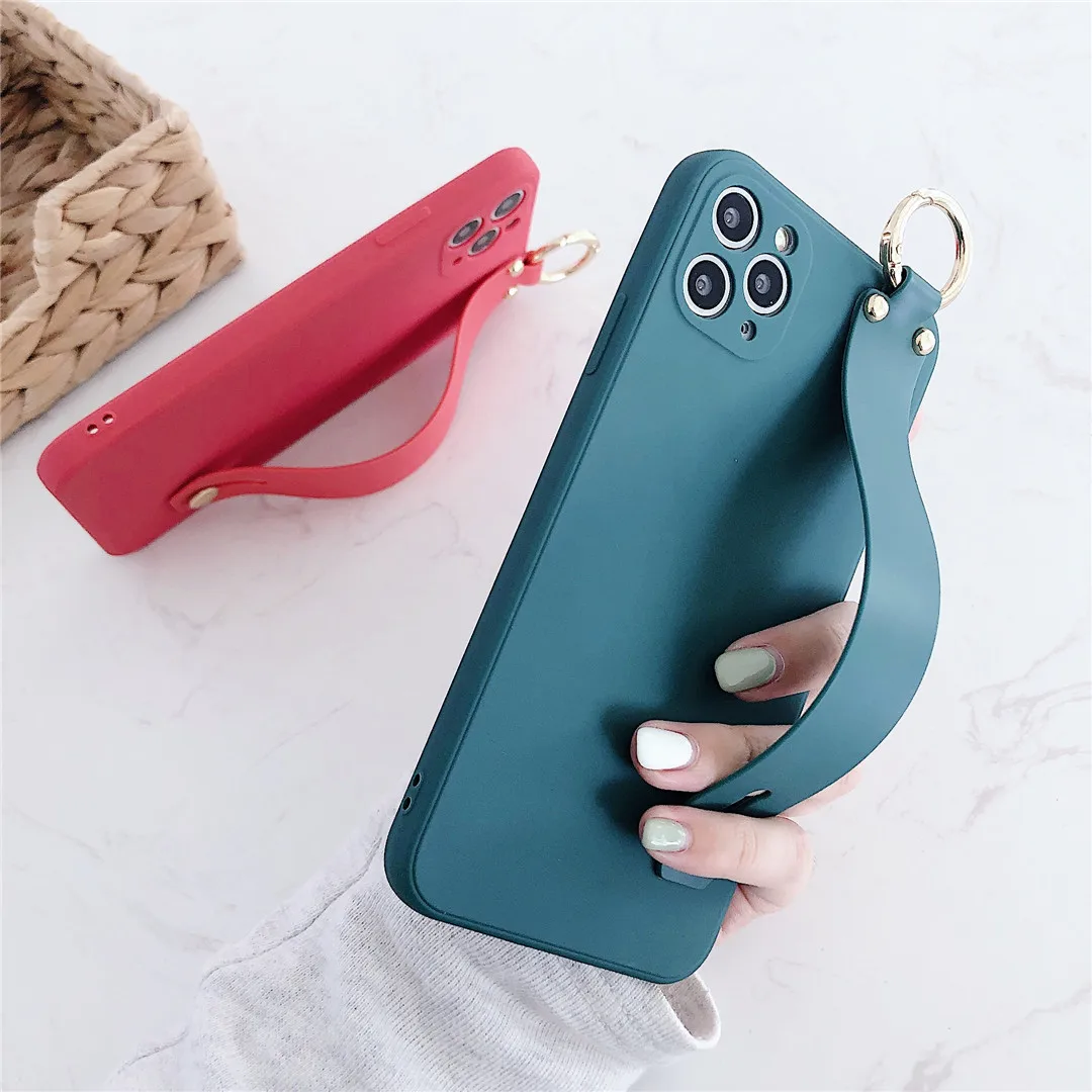 Soft Silicone Square Phone Case For iPhone 11 12 Pro Max 12 Mini XS Max XR X 8 7 Plus SE 2020 Wrist Strap Stand Cover Case
Soft Silicone Square Phone Case For iPhone 11 12 Pro Max 12 Mini XS Max XR X 8 7 Plus SE 2020 Wrist Strap Stand Cover Case