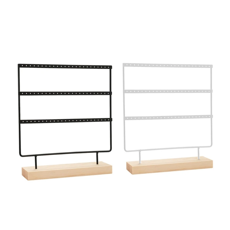 N58F Three-layer Wrought Iron Earrings Display Solid Shelf Shape Earrings Rack Jewelry Showcase Display Stand Jewelry Display
N58F Three-layer Wrought Iron Earrings Display Solid Shelf Shape Earrings Rack Jewelry Showcase Display Stand Jewelry Display