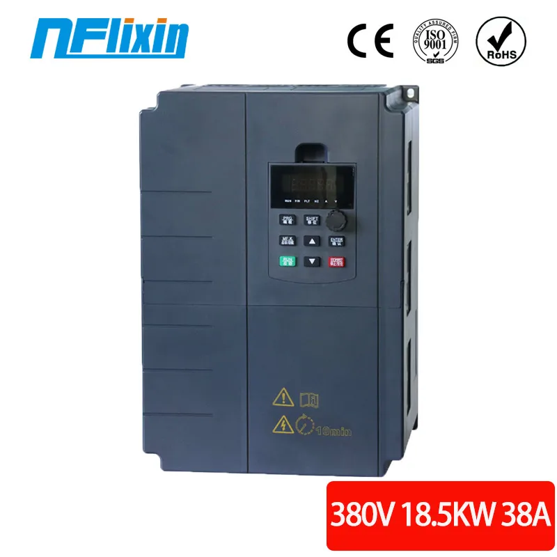 To Europe High performance general frequency Converter 36A 18.5kw(25HP) 380v VFD Inverter three phase grinder motor
To Europe High performance general frequency Converter 36A 18.5kw(25HP) 380v VFD Inverter three phase grinder motor